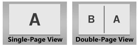 Double-Page View setting