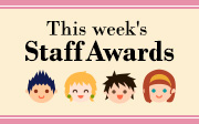 This Week's Staff Award