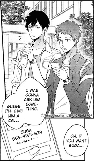 I was gonna ask him something.