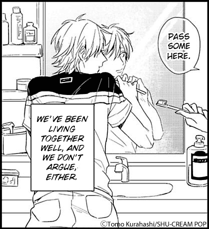 We've been living together well.