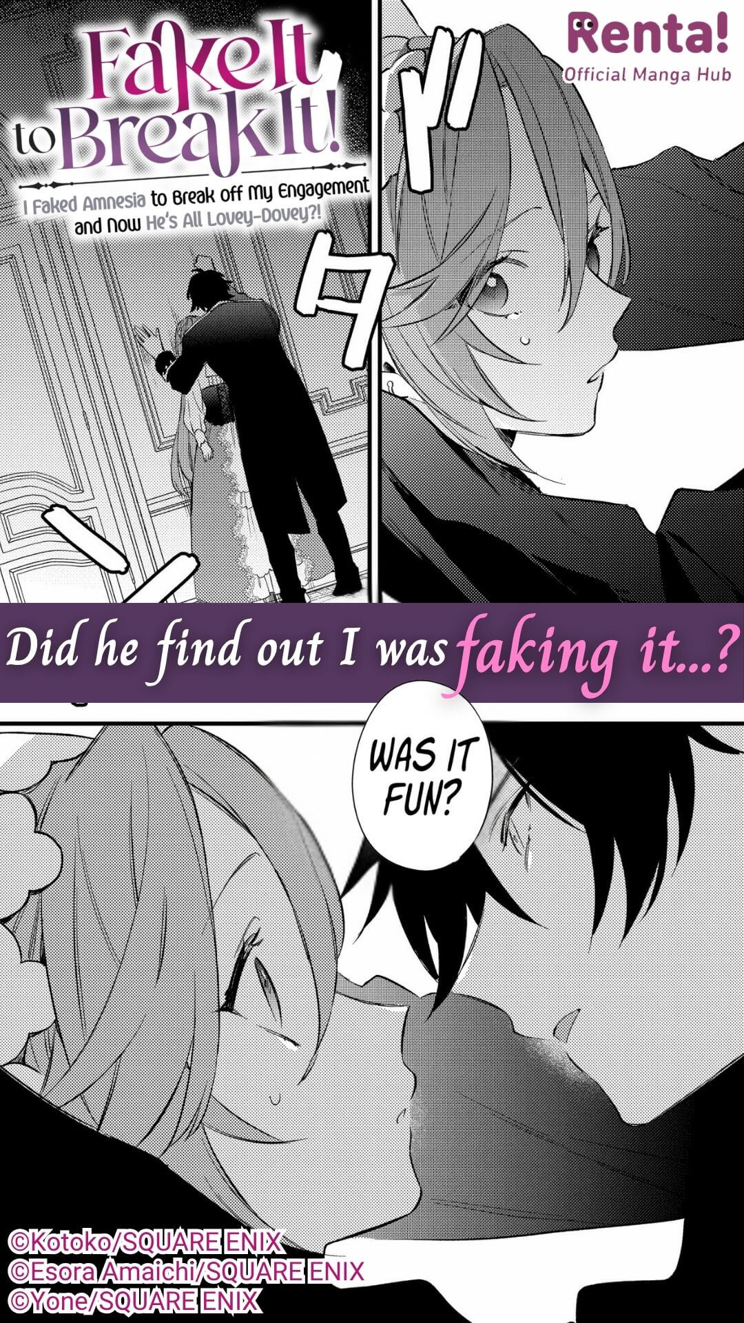 Fake It to Break It! I Faked Amnesia to Break off My Engagement and Now He's All Lovey-Dovey?!