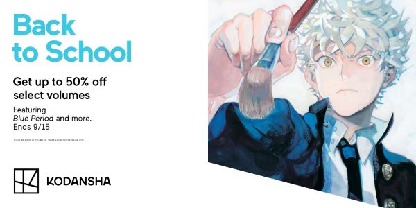 Spotlight on Blue Period: 50% OFF with other new releases from Kodansha!