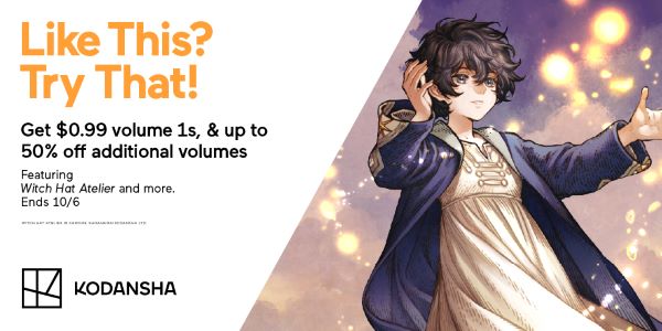 Only for a week! Big savings on fantasy series by Kodansha, including new releases!