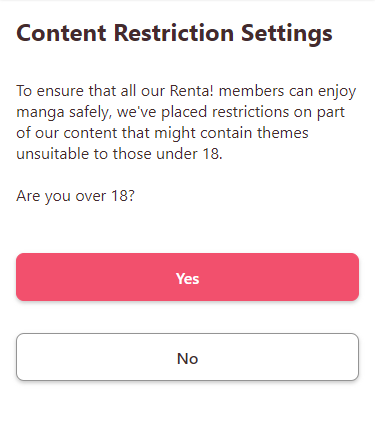 Content Restriction Settings