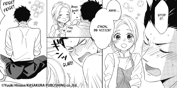 Female younger male relationships manga