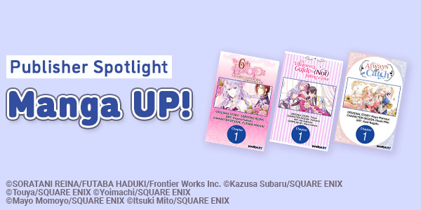 Check out limited time offers on Manga UP! titles!