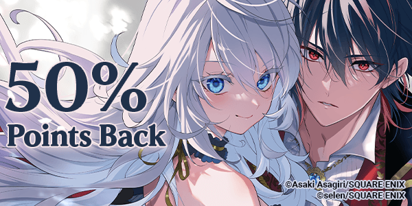 50% Points Back on Ch. 2-3 until May 1 (JST)