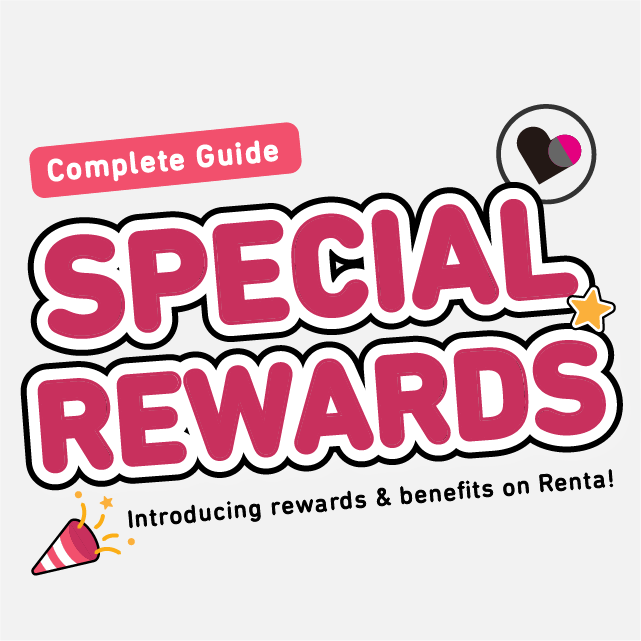 Special rewards and benefits on Renta!
