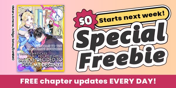 Special Freebie update! Read free chapters every day!