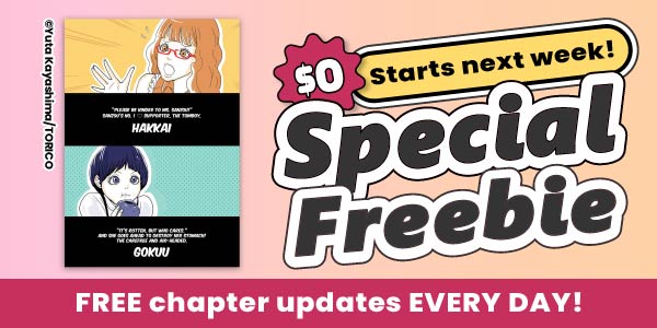 Special Freebie update! Read free chapters every day!