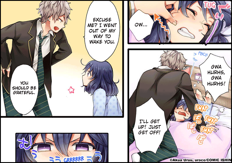 And poor Hatoko is at his every beck and call!