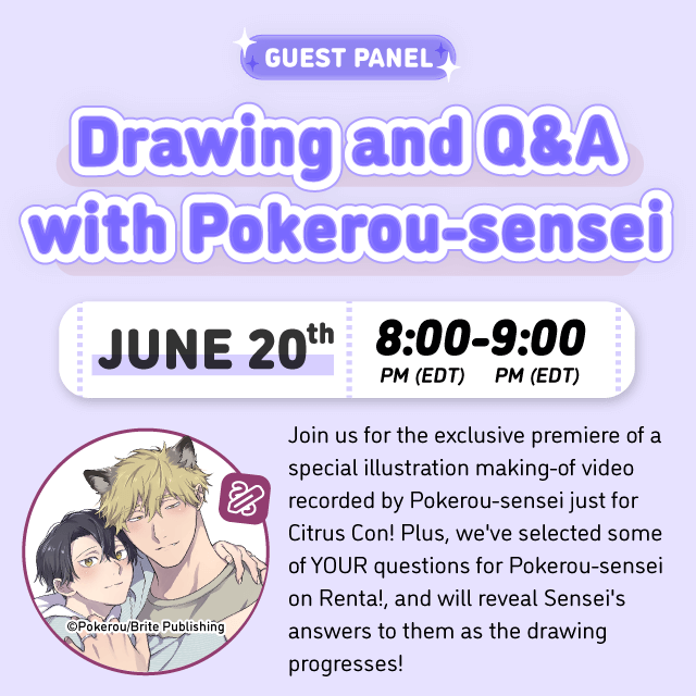 Drawing and Q&A with Pokerou-sensei